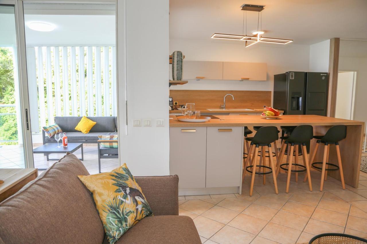 La Vue Du Phare - Appartement Neuf Avec Vue Imprenable Et Acces Crique Le Gosier  Eksteriør billede