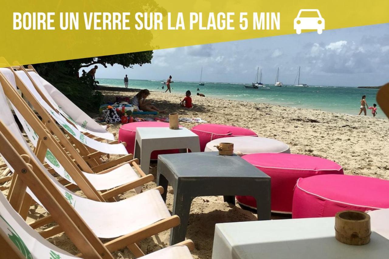 La Vue Du Phare - Appartement Neuf Avec Vue Imprenable Et Acces Crique Le Gosier  Eksteriør billede